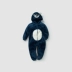 Mini Balla Balla quần áo trẻ em nhà jumpsuit mùa đông mới dày nam và nữ đồ ngủ bé flannel bộ body suit cho bé nhật bản Áo liền quần