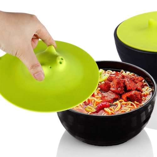 Большое свежее -хворовое покрытие на крышке, на крышку для блюд, холодильник из микроволновой печи, силикон, милая свинья без приготовления свиньи