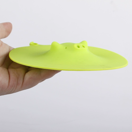 Большое свежее -хворовое покрытие на крышке, на крышку для блюд, холодильник из микроволновой печи, силикон, милая свинья без приготовления свиньи