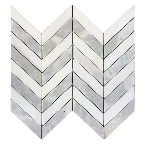 Натуральная мраморная мозаика плитка из белых рыбных костей