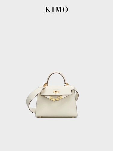 Сумка KIMO Kelly, мини-сумка второго поколения, женская сумка, новинка 2025 года, модная маленькая квадратная ручная сумка через плечо из воловьей кожи