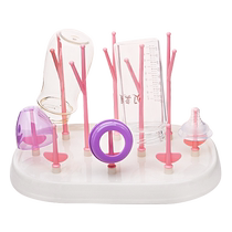 Baby pacifier bottle drying rack portable folding baby dustproof rack with cover drain rack drying rack