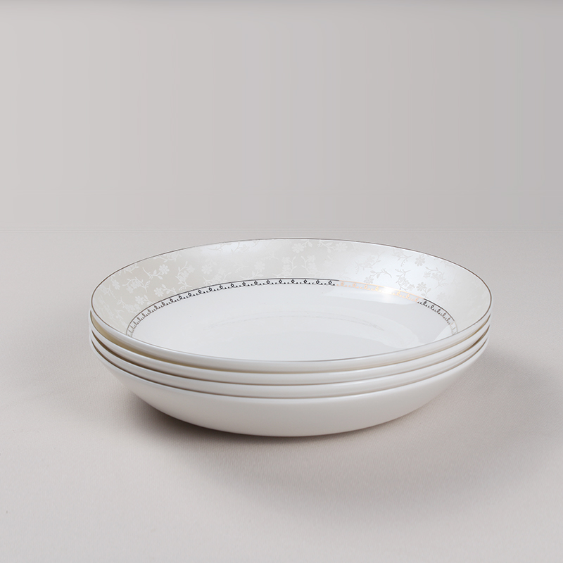 Chinese style is contracted creative dishes dishes ipads porcelain ceramic tableware plate deep salad dish dish dish home outfit
