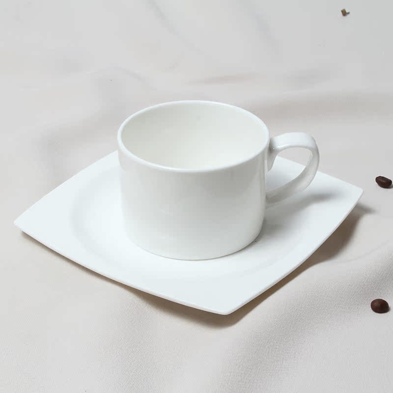 Pure white creative abnormity square ipads China rural wind plate beefsteak dish dish dish western - style food tableware suit