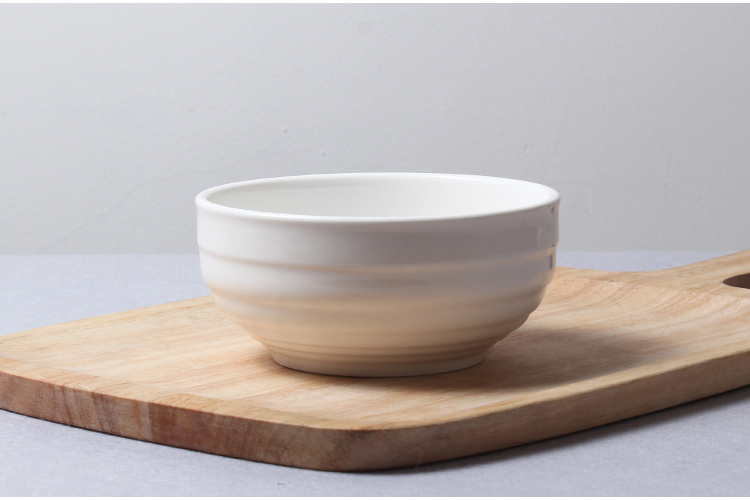 Job household pure white thickening insulating ceramic bowl dessert bowl bowls small bowl to eat bread and butter rice bowls outfit