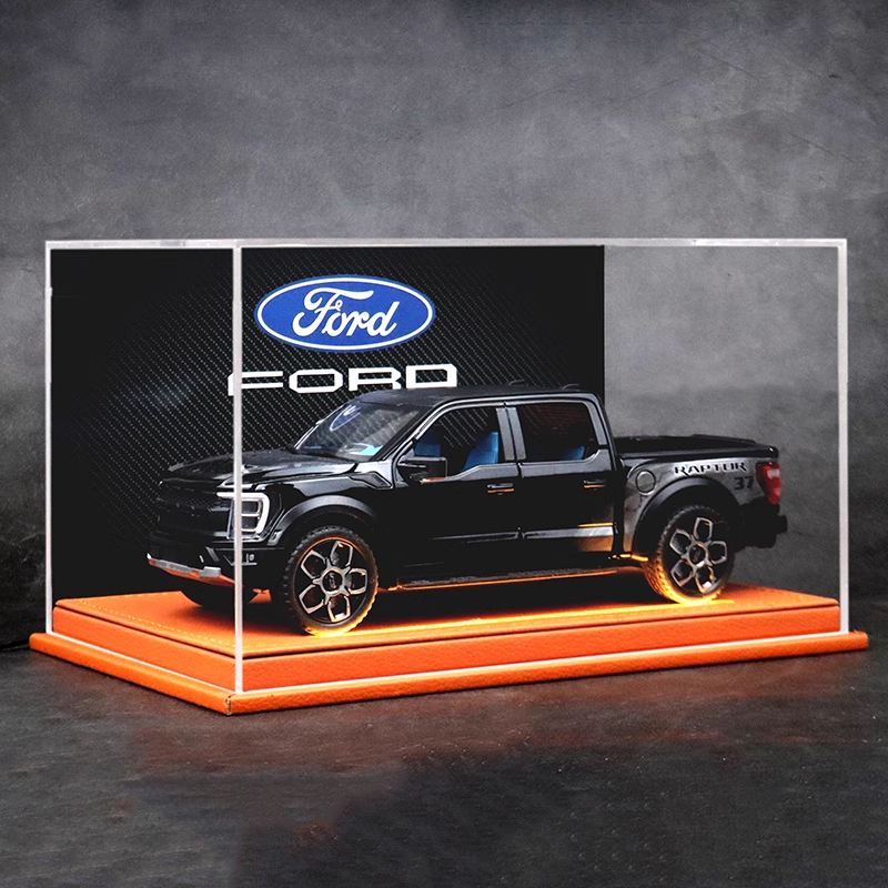 1:20 Ford Raptor F150 Pickup Truck Alloy Car Model Realistic Toy Model Collectible Display Piece Gift for Boys