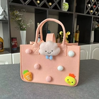 Толстый трехлетний набор [розовый облако] 30*20*18 может быть напечатан логотип