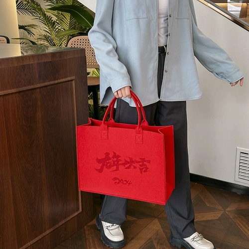 Барсетка, льняная сумка, вместительная и большая сумка для хранения, красный шоппер, подарок на день рождения, делается под заказ, с печатью вашего логотипа