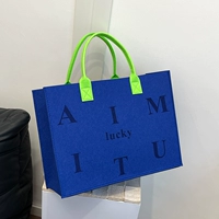 Цветовая флуоресцентная зеленая + королевская синяя [индивидуальная] 40 длина 30 высота 15 ширина