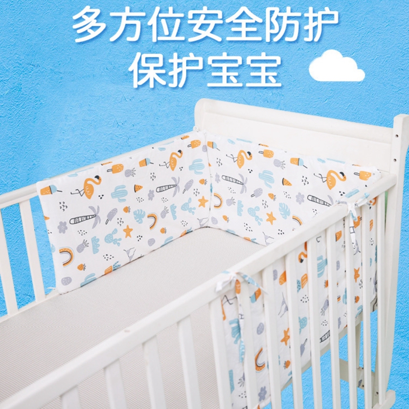 Newborn crib children's splicing bed anti-collision one-piece bed guardrail mat can be customized 200*28 bedding