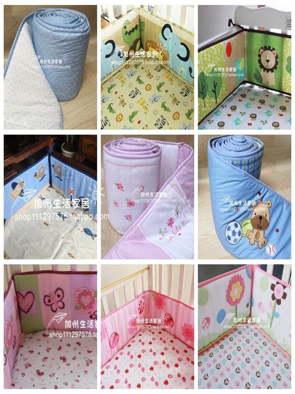 Special offer mail slightly flawed European and American large goods leftover baby juvenile bed circumference piece one piece anti-collision pad guardrail pad