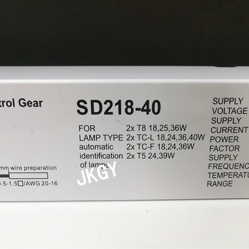 正品HEP调光型电子镇流器SD218-40 36W一拖二调控整流器开关EP3SN