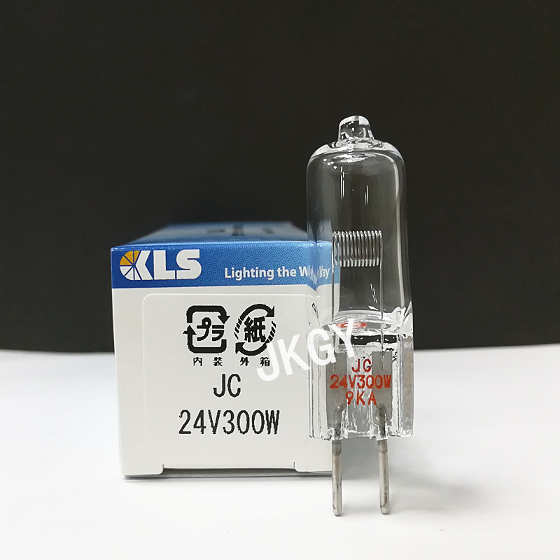 特价原装正品KLS JC 24V300W灯泡光学曲线磨床卤素灯泡PG300W灯泡