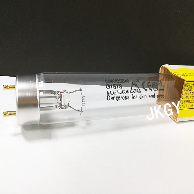 SANKYO TUV 15W/G15T8杀菌石英紫外线消毒灯UVC灭菌灯254nm灯管