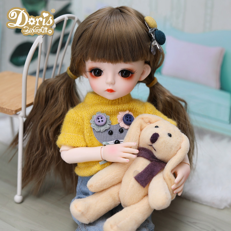 Doris Kitty doll Carmione bjd doll joint dolls for changing clothes 30 cm girls Princess Toys 6