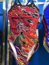 Water Cube Double 11 Professional Competitive Training Adult Student Cute Cartoon Triangle One-piece Swimsuit Dispensator Recommendation