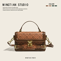 Ретро портативная сумка на одно плечо, сумка через плечо, изысканный стиль, в западном стиле, коллекция 2022