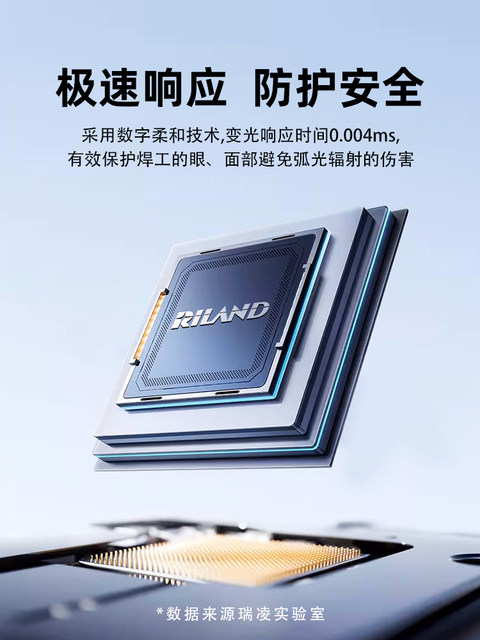 Ruilin Rl701F Welding Mask, Automatic Darkening, Argon Arc Welding, Head-Mounted Welder-Specific Welding Helmet, Anti-Sunburn