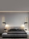Minimalist Bedroom Strip Wall Lamp Living Room Sofa Background Modern Simple Bedroom Bedside Lamp Spotlight Internet Celebrity Led Lamp