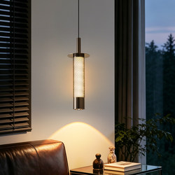 2026 New Model Italian Minimalist Long Strip Pendant Light for Bedside, Hallway, Entryway, Bar Counter, Metal Grid Designer Style