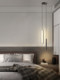 Modern Minimalist Bedroom Bedside Pendant Light Nordic Light Luxury Internet Celebrity Creative Room Background Wall Decoration Long Line Pendant Light