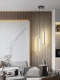 Modern Minimalist Bedroom Bedside Pendant Light Nordic Living Room Grid Background Wall Trendy Light Luxury Minimalist Long Line Small Pendant Light