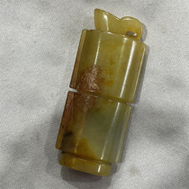 Collect Xiu jade pendants antiques aged jade crafts decorative jade carvings jade pendants jade bis stone carvings and gift items