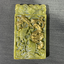 Antique jade pendants jade carvings jade ornaments high ancient jade old jade old collection jade jade biscuits jade pendants brand Pisces