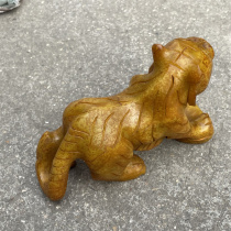 Antique Xiu Jade Crafts Jade Bi Classical Ornaments High Ancient Jade Old Jade Antique Ming and Qing Jade Playing Jade Tiger