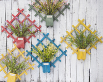  Forest theme decoration Kindergarten hanging jewelry Wall decoration Creative wall wall pendant plant corner wall decoration