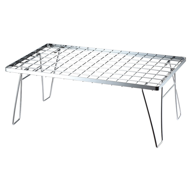 Kirman Outdoor Self Driving Shelf Picnic Folding Table Sub Easy Stainless Steel Matching Bamboo Barbecue With Table Vehicular-Taobao