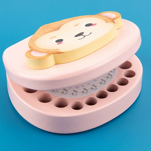 Детская лиственная коробка для хранения детская плода волосы для волос