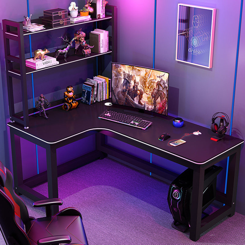 Corner Electric Race Desk Brief About Double Desktop Computer Desk Chair Combo Home Desk Bedroom Desk Study Desk-Taobao