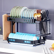 Stainless steel folding dishes Dish Rack Kitchen containing shelve bowls tray Airing Bowls Tray Containing Bowls Chopsticks Drain rack Bowls Racks