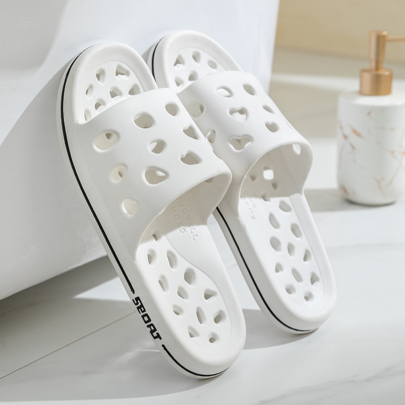 Japanese Bath Slippers for Men and Women, Non-Slip, Odor-Resistant, Perforated, Quick-Drying, Silent Hotel Slippers
