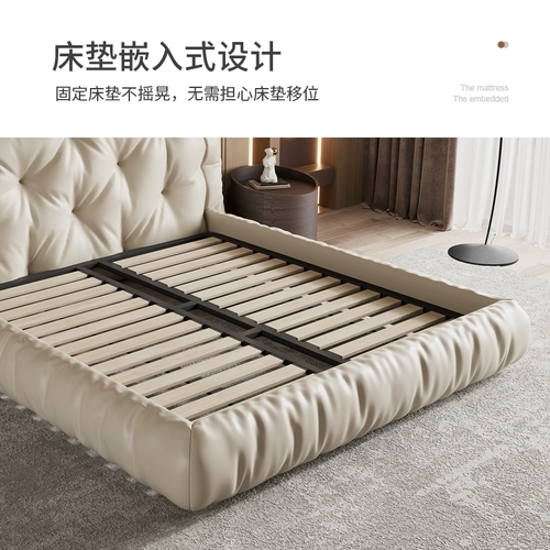 Минималистичная современная кожаная лента для домашнего использования, Италия, воловья кожа