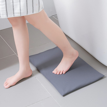 Silicon Algae Mud Water Absorbing Footbed Bathroom Anti-Slip Mat Quick Dry Foot Mat Kieselguhr Toilet Upholstered Doormat Doormat For Home Use