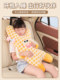 Car Pillow, In-Car Children's Cushion, Front and Rear Seat Sleeping Aid, Pair of Cartoon Sleeping Pillows, Neck Protection Pillow