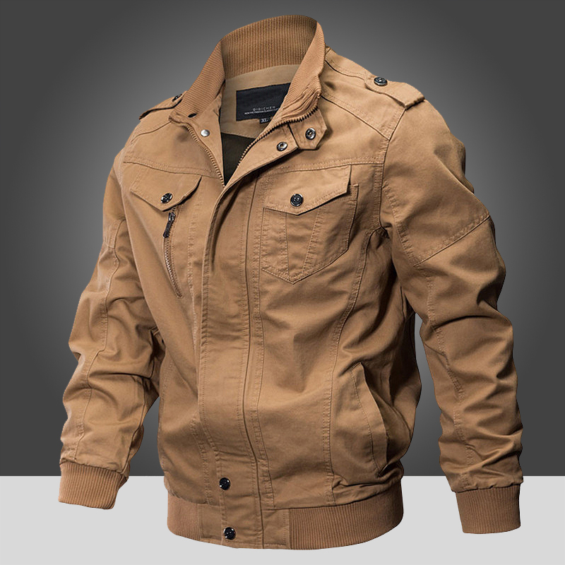 Autumn and Winter N1 Navy Deck Jacket Cotton Coat American Retro Pilot Fleece-Lined Men's Jacket Workwear Military Style