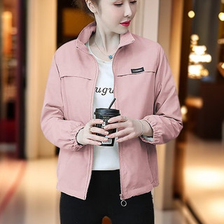 加绒/不加绒短款立领外套2024秋冬新款夹克女韩版百搭休闲棒球服