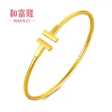 Женский браслет, глянцевый золотой золотой браслет, коллекция 2022