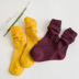 Đặng Yuan đống vớ nữ mùa hè cotton mỏng Phần Nhật Bản vớ gió Hàn Quốc vớ nữ sọc dọc waz quần vớ Bít tất nữ