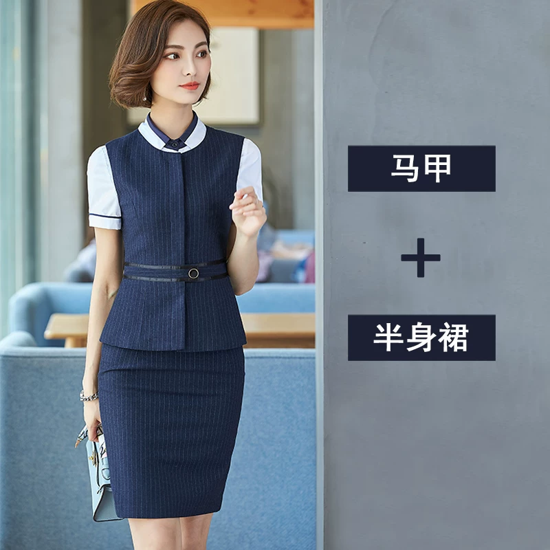 Elite set, classic suit jacket, nurse uniform for work