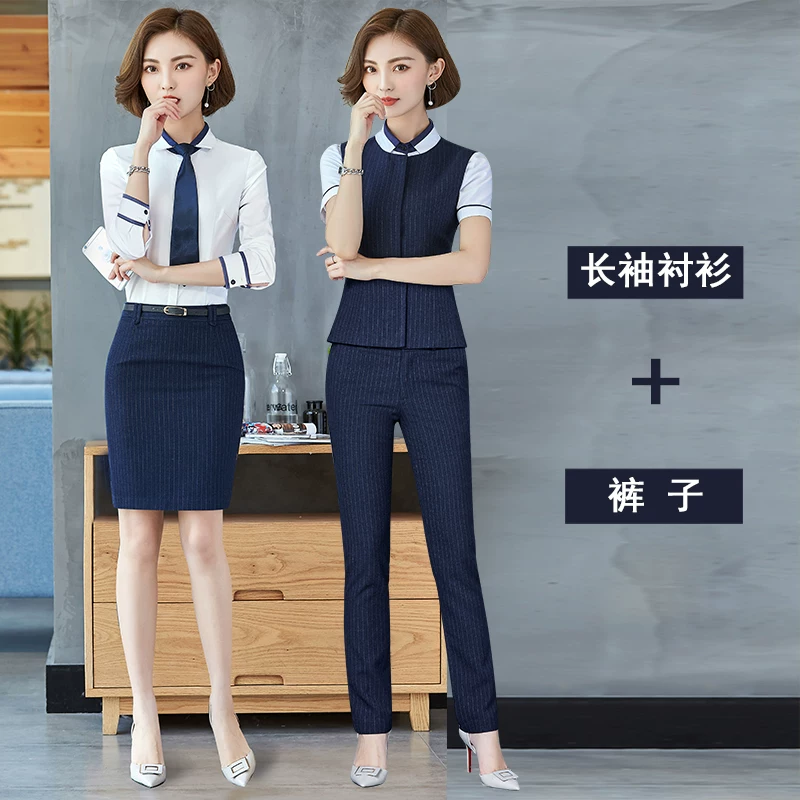 Elite set, classic suit jacket, nurse uniform for work