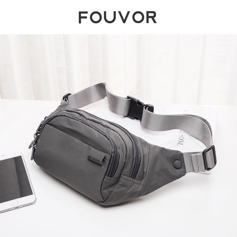 Outdoor Sports Purse women running mobile phone bag Leisure Little Shoulder Bag Light Chest Bag Summer Multilayer Waterproof Slanted Satchel