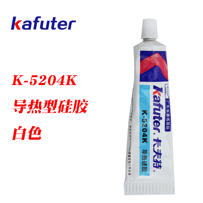 Kraft K-5204K Thermal silica gel Thermal glue Quick-drying thermal conductivity 1 6 white 80g
