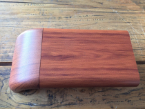 Wood grain color corridor handrail PVC aluminum alloy hospital nursing home hotel barrier-free anti-skid armrest