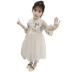 Váy bé gái xuân 2019 mới cho trẻ em váy 4 phiên bản Hàn Quốc 5 tay dài 6 gas ngoại 7 tuổi váy công chúa trẻ em - Váy