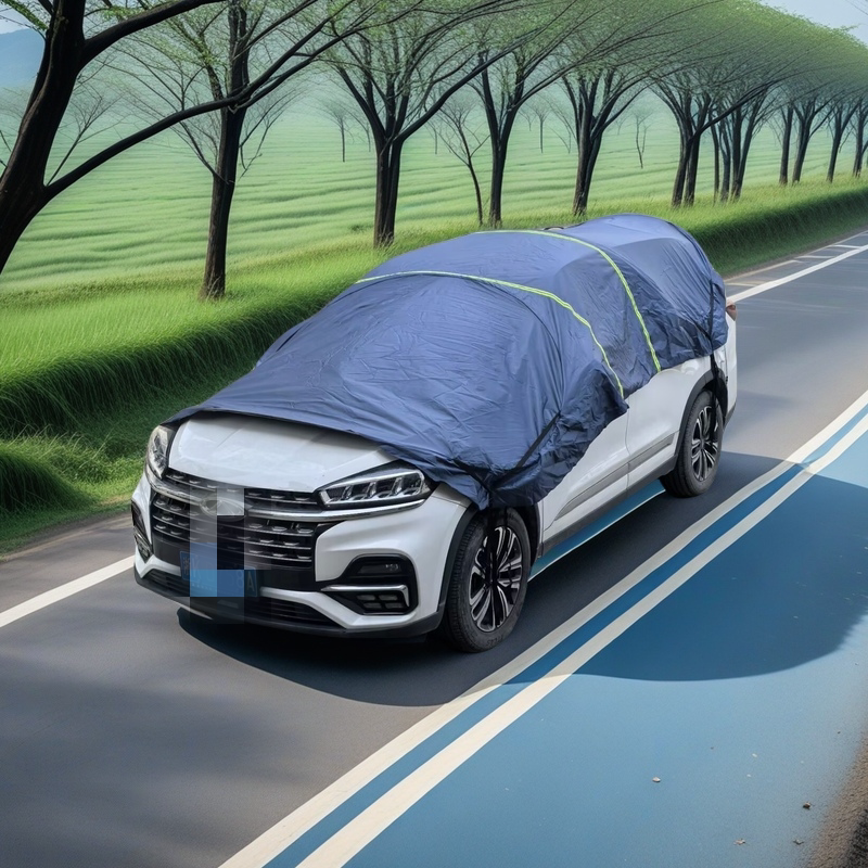 Car Sunshade New Model Foldable Telescopic Car Cover Half Cover Heat Insulation Windproof Rainproof Sun Protection Suv Roof Tent Car Sunshade New Model Foldable Telescopic Car Cover Half Cover Heat Insulation Windproof Rainproof Sun Protection Suv Roof Tent