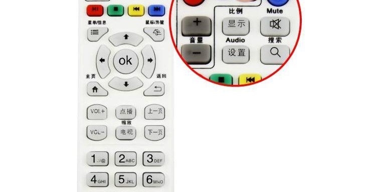 T / HiFi ngày / ngày phát sóng Mạng thông minh TV set-top box người chơi học loại bảng điều khiển từ xa RC03 - Trình phát TV thông minh bộ phát wifi di động